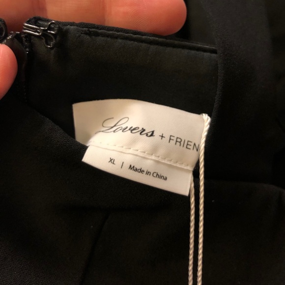 NWT Lovers and friends black bodysuit - Picture 6 of 6